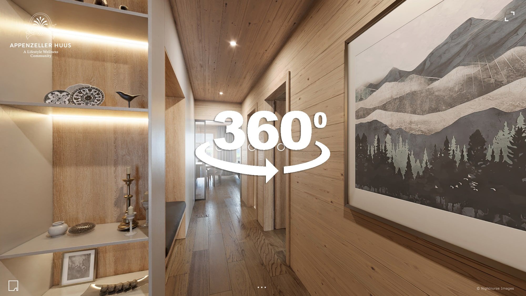 360 Grad Tour - Haus Altenalp in Gonten Appenzell